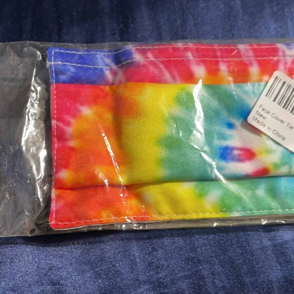 6/$20 New Tie dye face mask